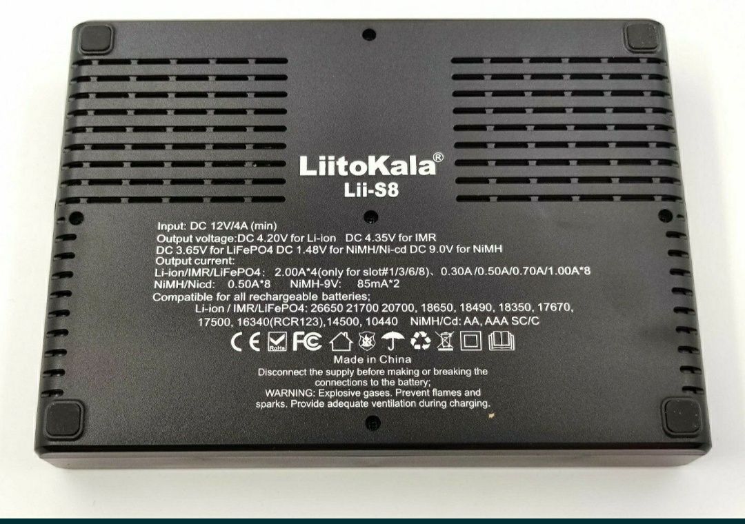 Зарядное устройство LiitoKala Lii-S8