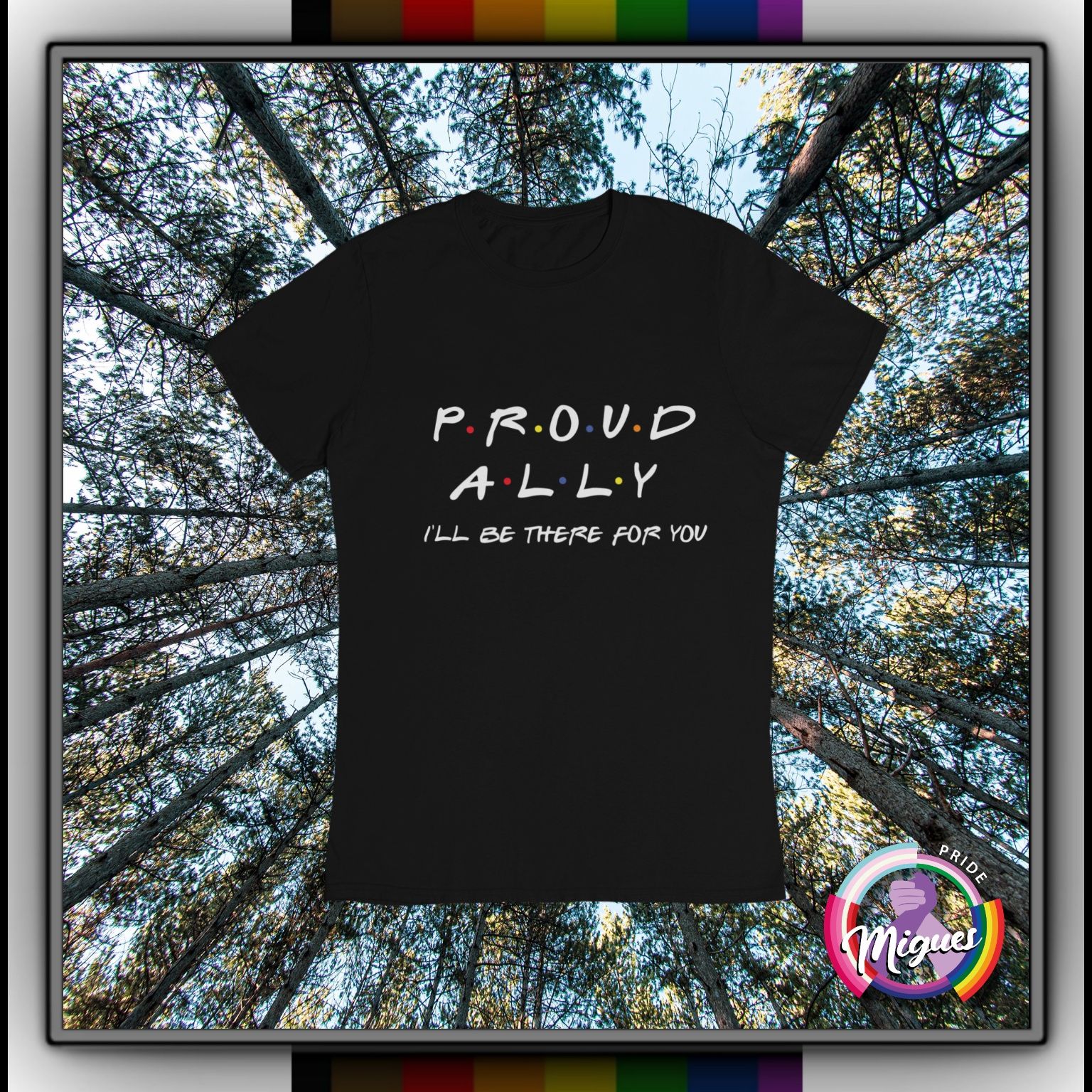 T-shirt LGBTQIAP+ Migues Pride