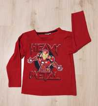 Bluzka, koszulka z długim rękawem Marvel Avengers Iron Man rozmiar 140