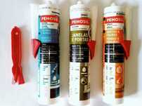 Silicone e Acrílico cozinha, banho, portas, janelas, fendas