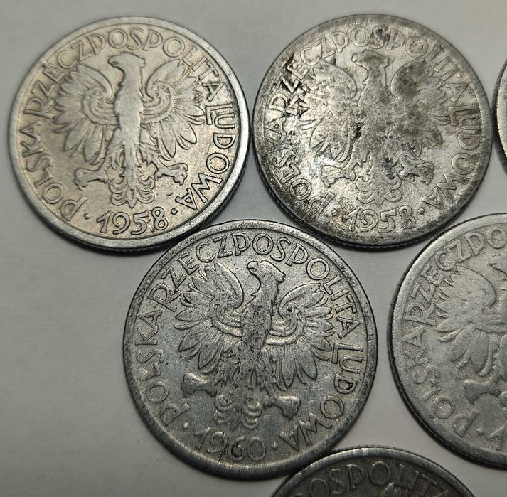 2 zł jagody, monety PRL - zestaw 12 szt.