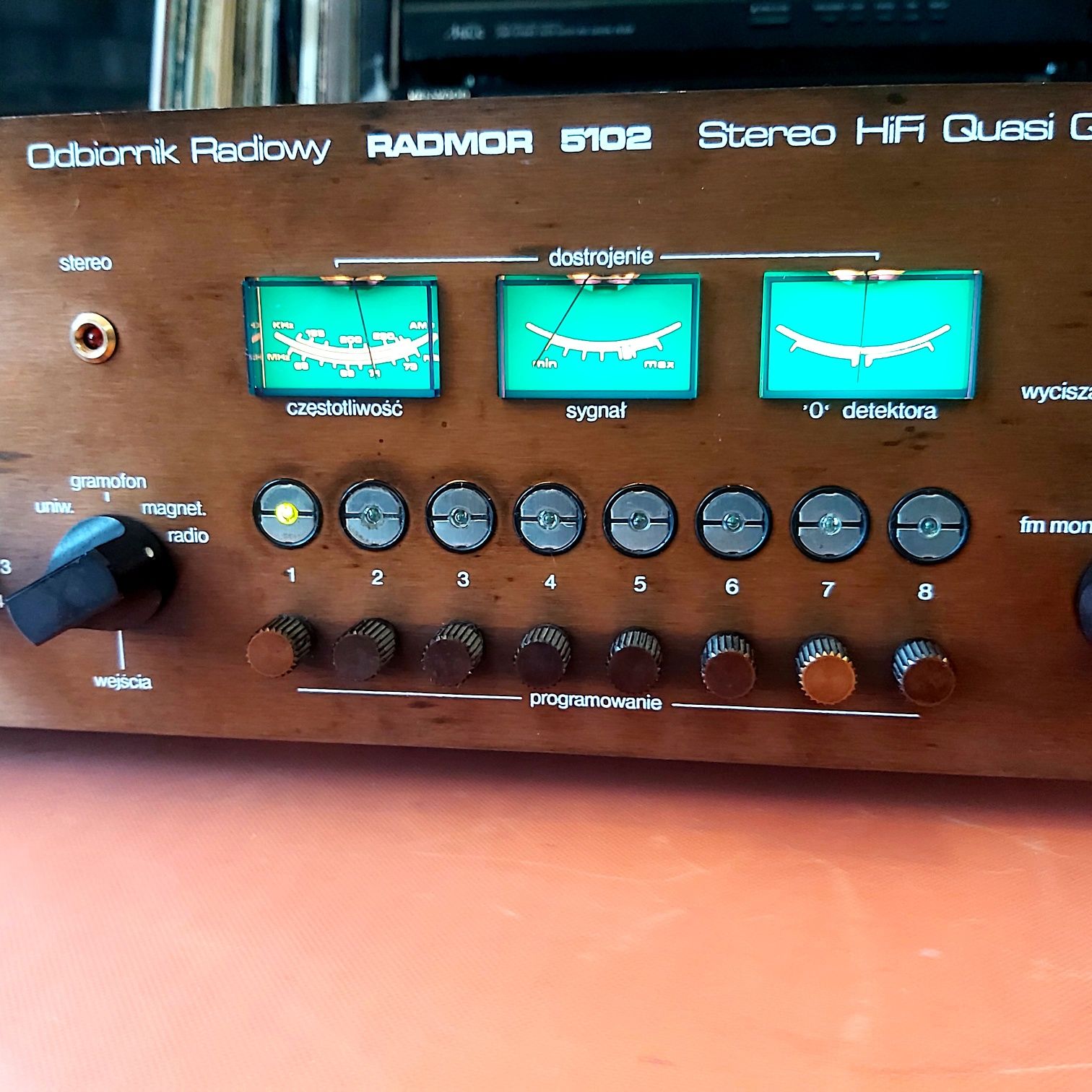 Amplituner Radmor 5102 HIFI quasi quadro-top stan