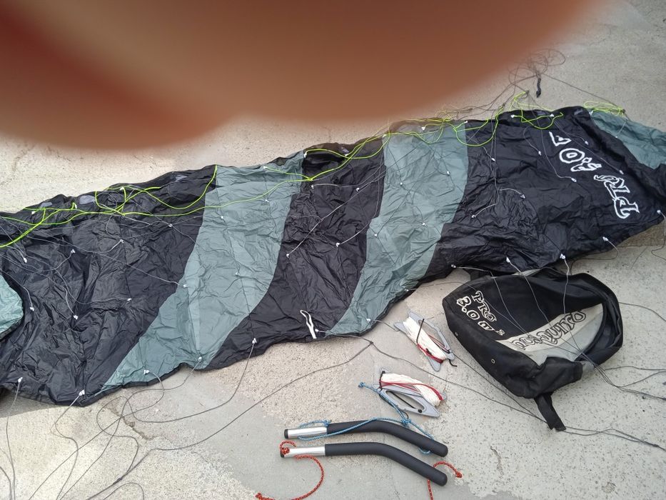 Dirtsurfer mais paraquedas