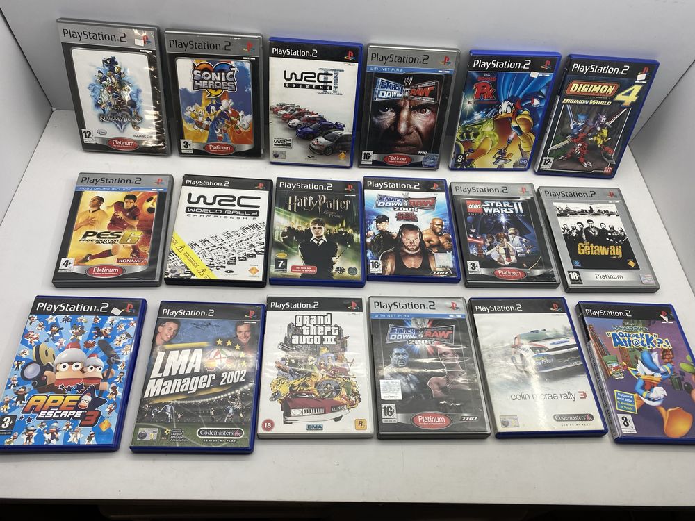 Lote jogos ps1 ps2 entre outros