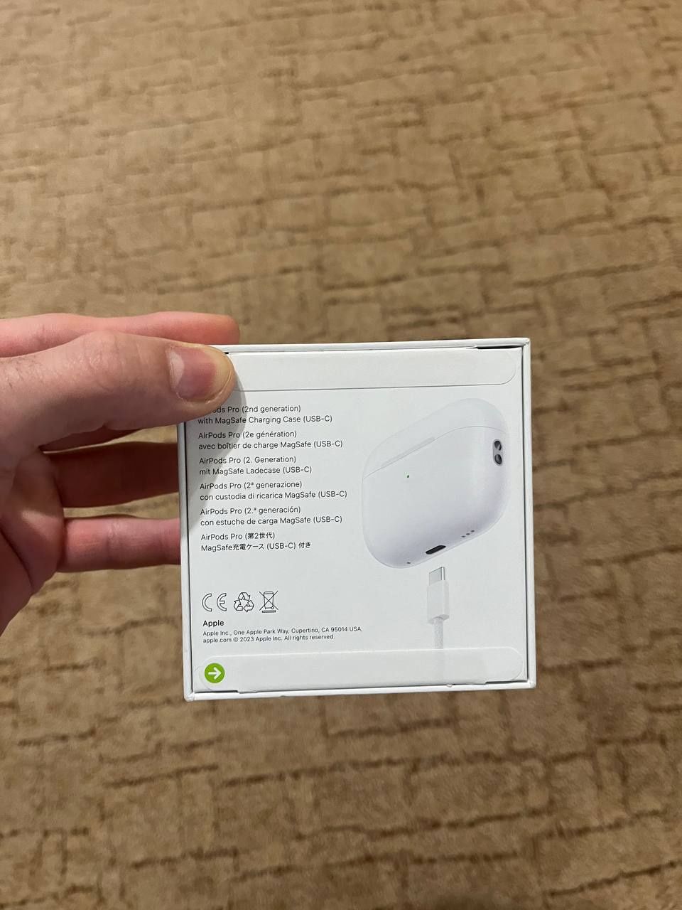 Оригиналтные наушники Apple, Air Pods Pro 2