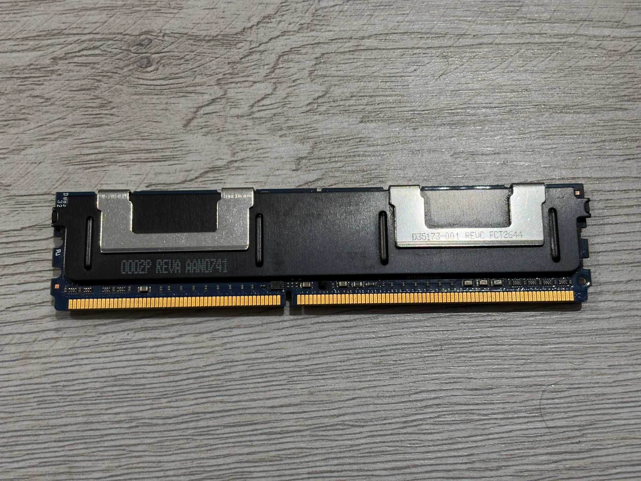 2x Pamięć RAM Serwerowa Elpida 2GB 2Rx8 PC2-5300F-555-11-B1