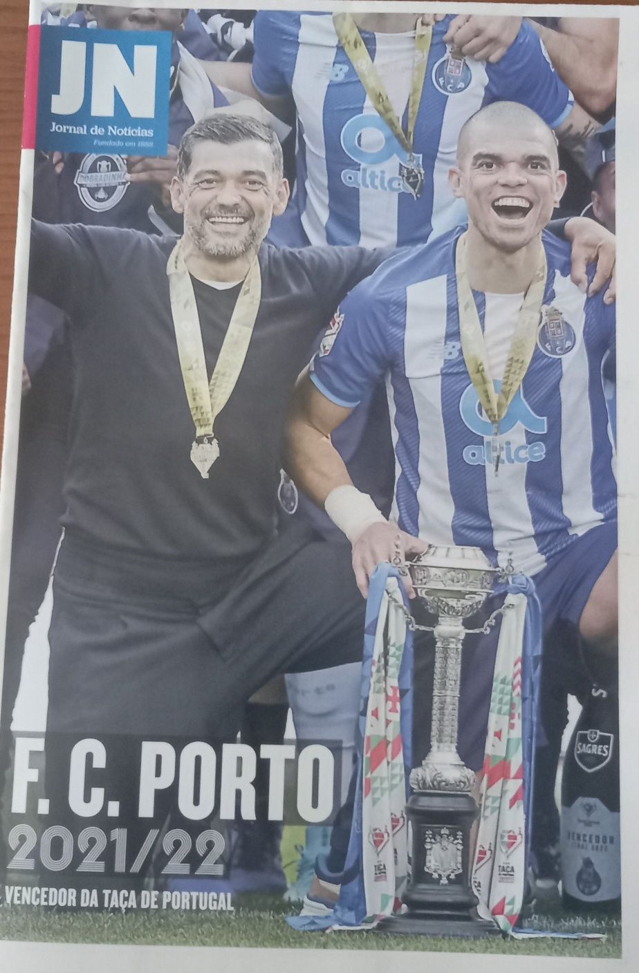 poster F. C. Porto vencedor Taça Portugal 2021/22