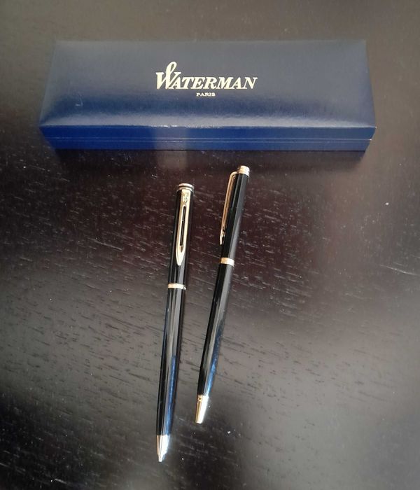 Conjunto esferográfica + lapiseira Waterman
