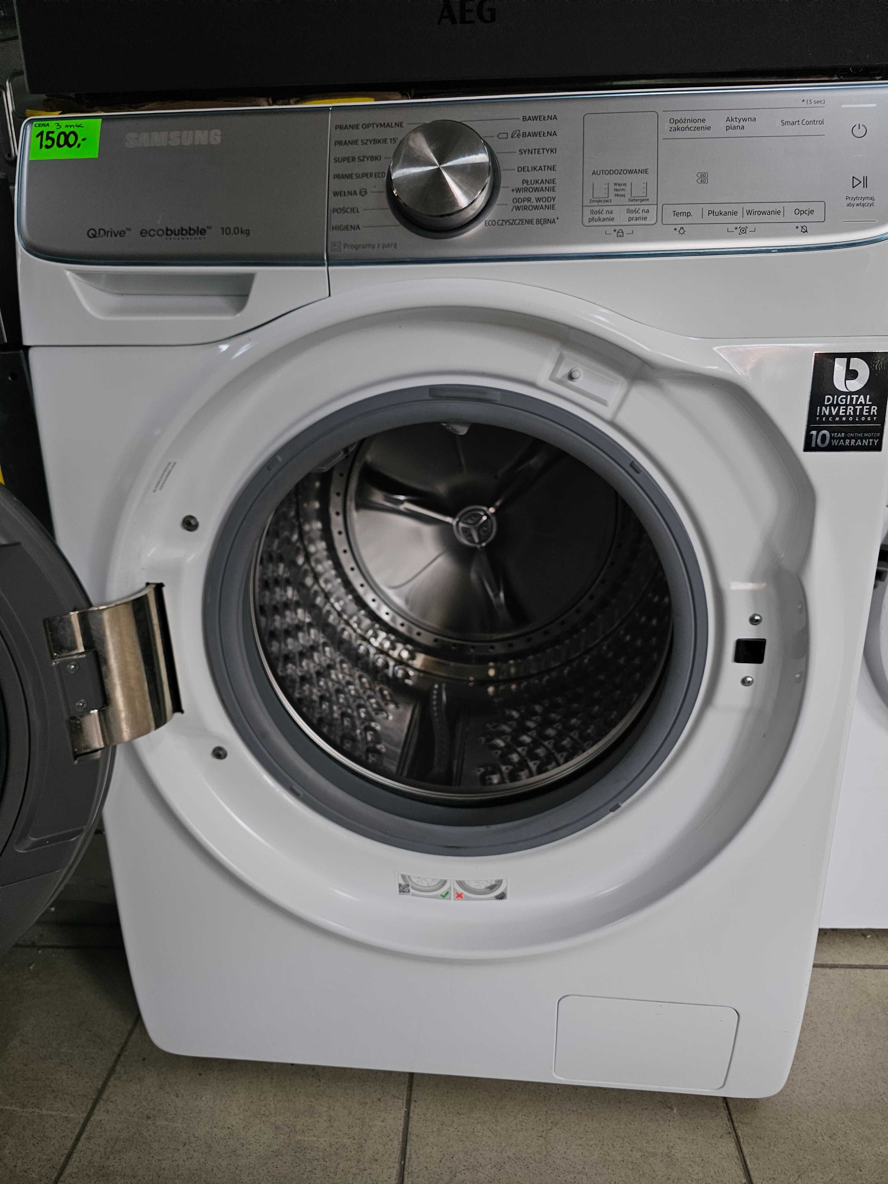 Pralka Samsung 10kg QuickDrive ADDWASH EcoBubble Autodozowanie |gw3mce