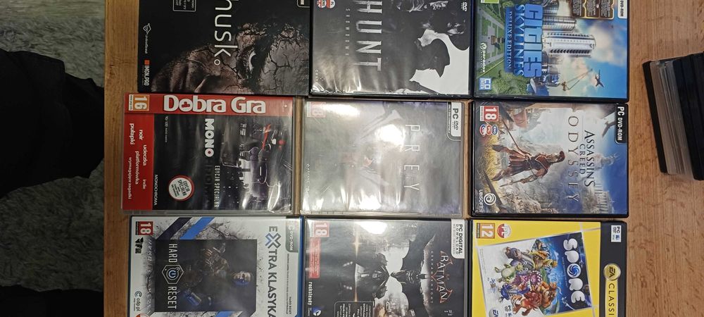 Kolekcja 36 pudełkowych gier PC (OPIS!)