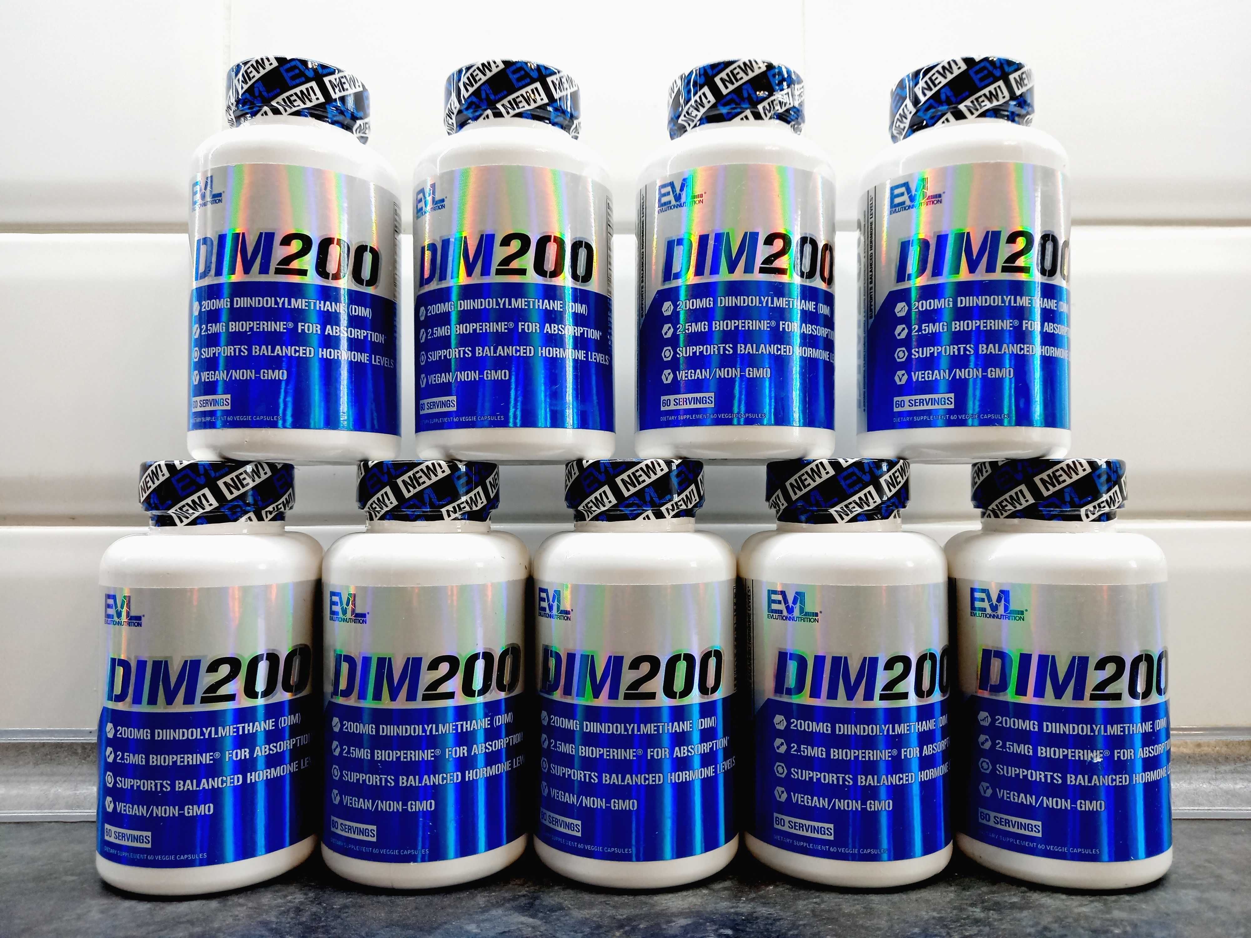 EVL Nutrition, DIM 200 (60 капс.), дииндолилметан, дііндолілметан