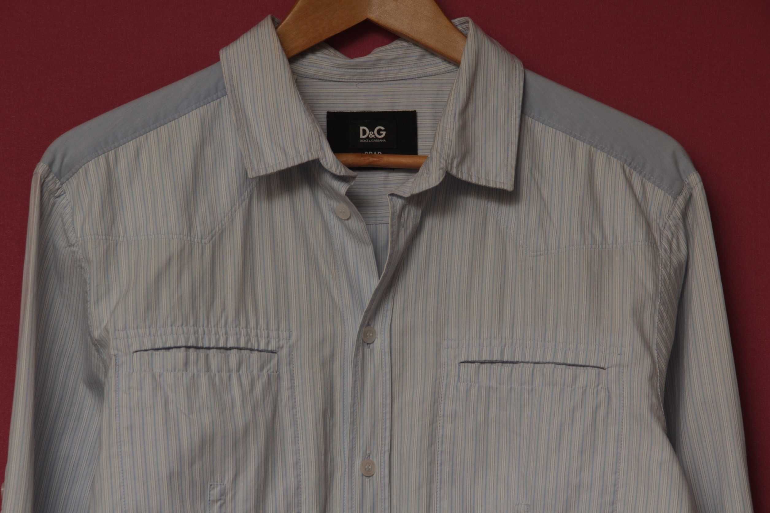 Dolce & Gabbana BRAD рр M 42 16 1/2 рубашка трансформер
