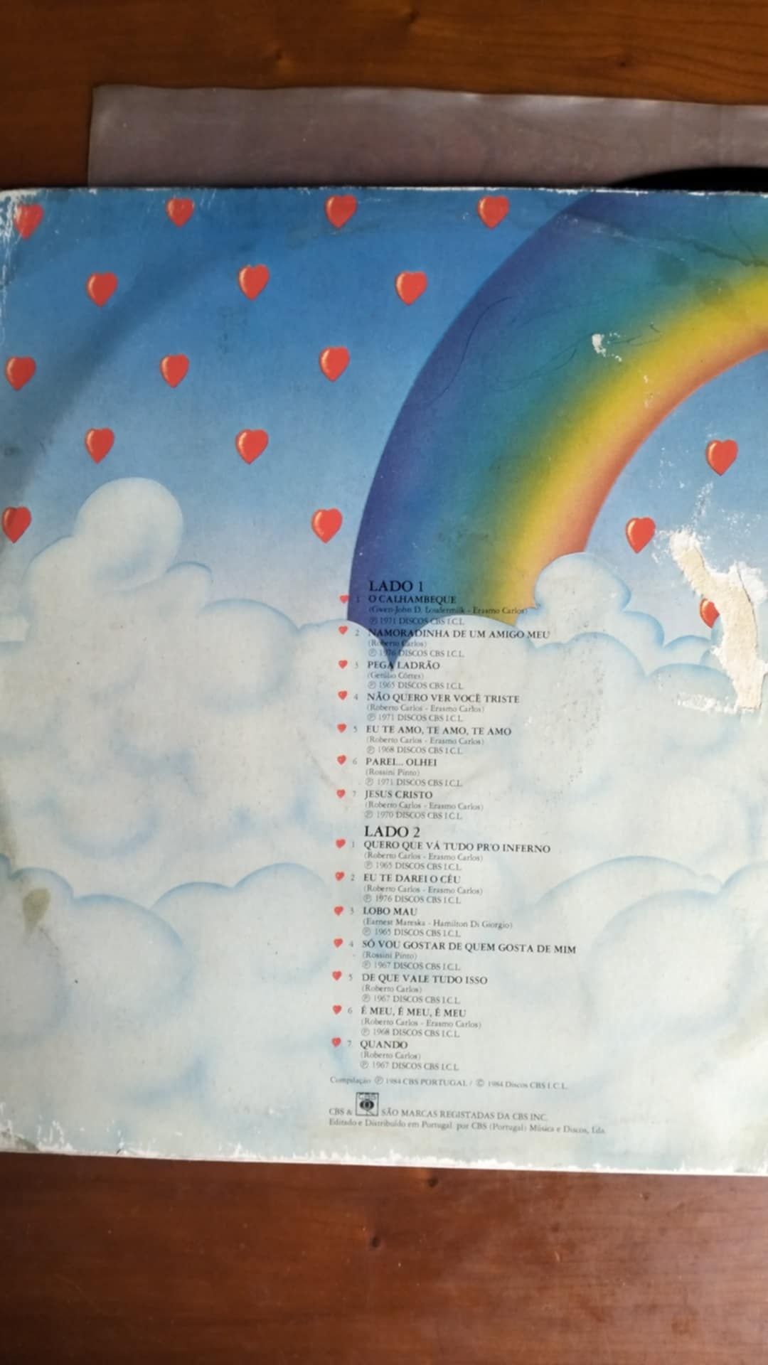 Disco de vinil LP Roberto Carlos - O Calhambeque'