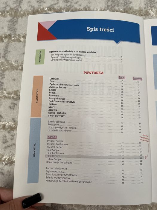 Repetytorium do języka angielskiego egzamin ósmoklasisty greg