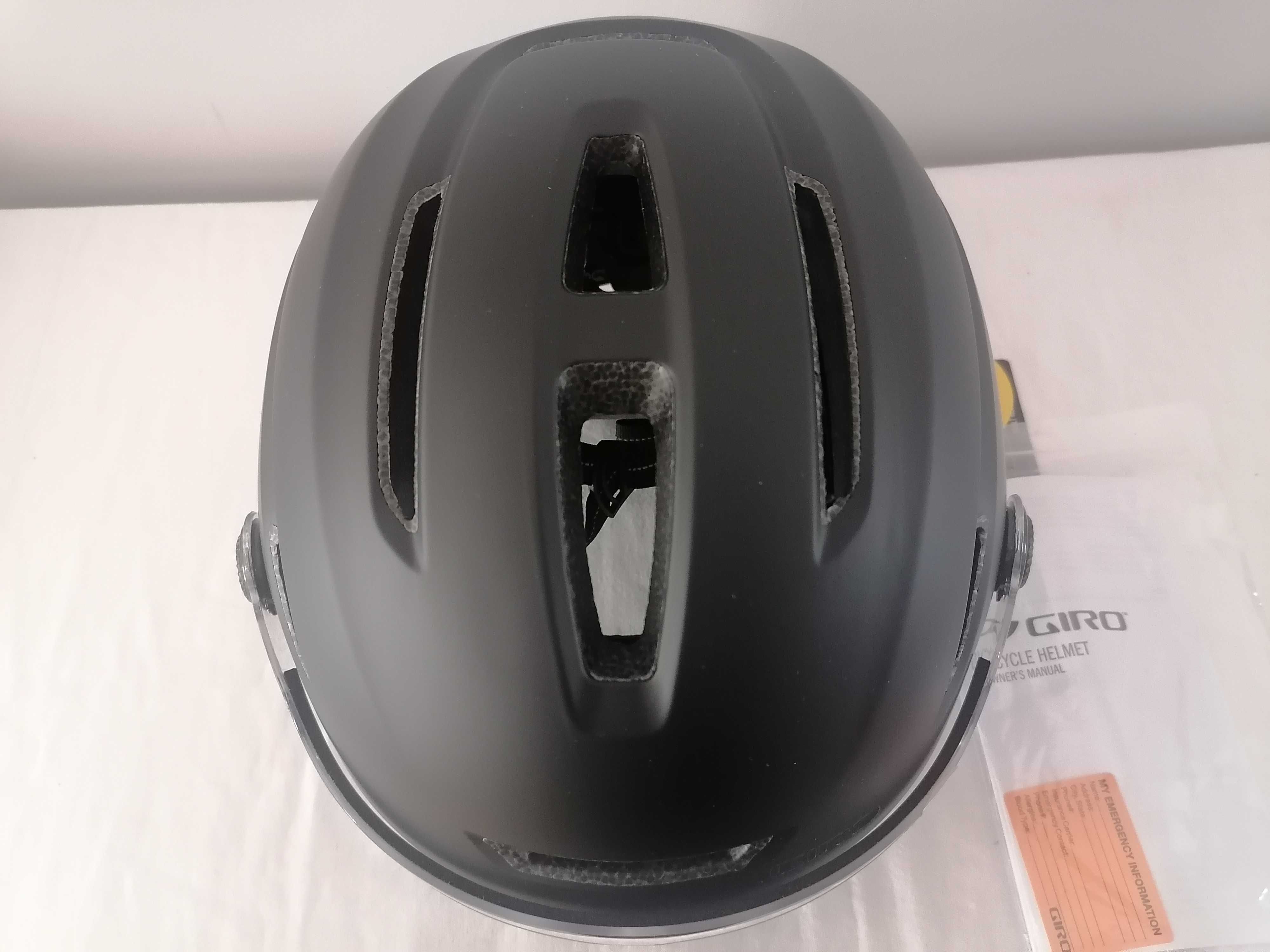 Kask rowerowy miejski Giro Evoke Mips Black Mat L 59-63cm