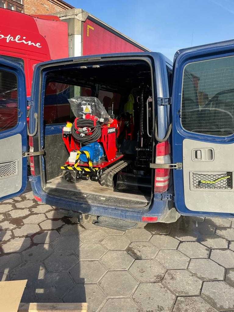 Nowa Elektryczna Minikoparka Mikro koparka Springer-E 400 V 5,5 kW