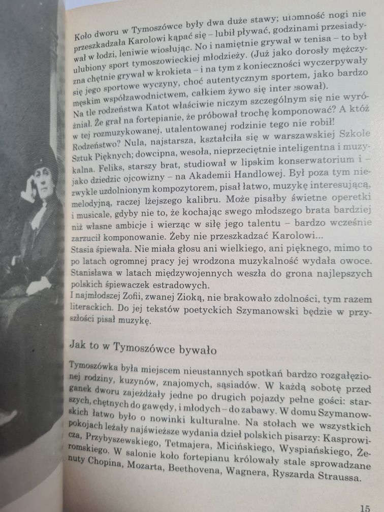 Szymanowski i jego muzyka - Teresa Chylińska. Książka