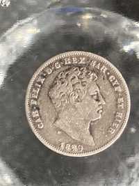 Moneta 25 Centesimi 1829
