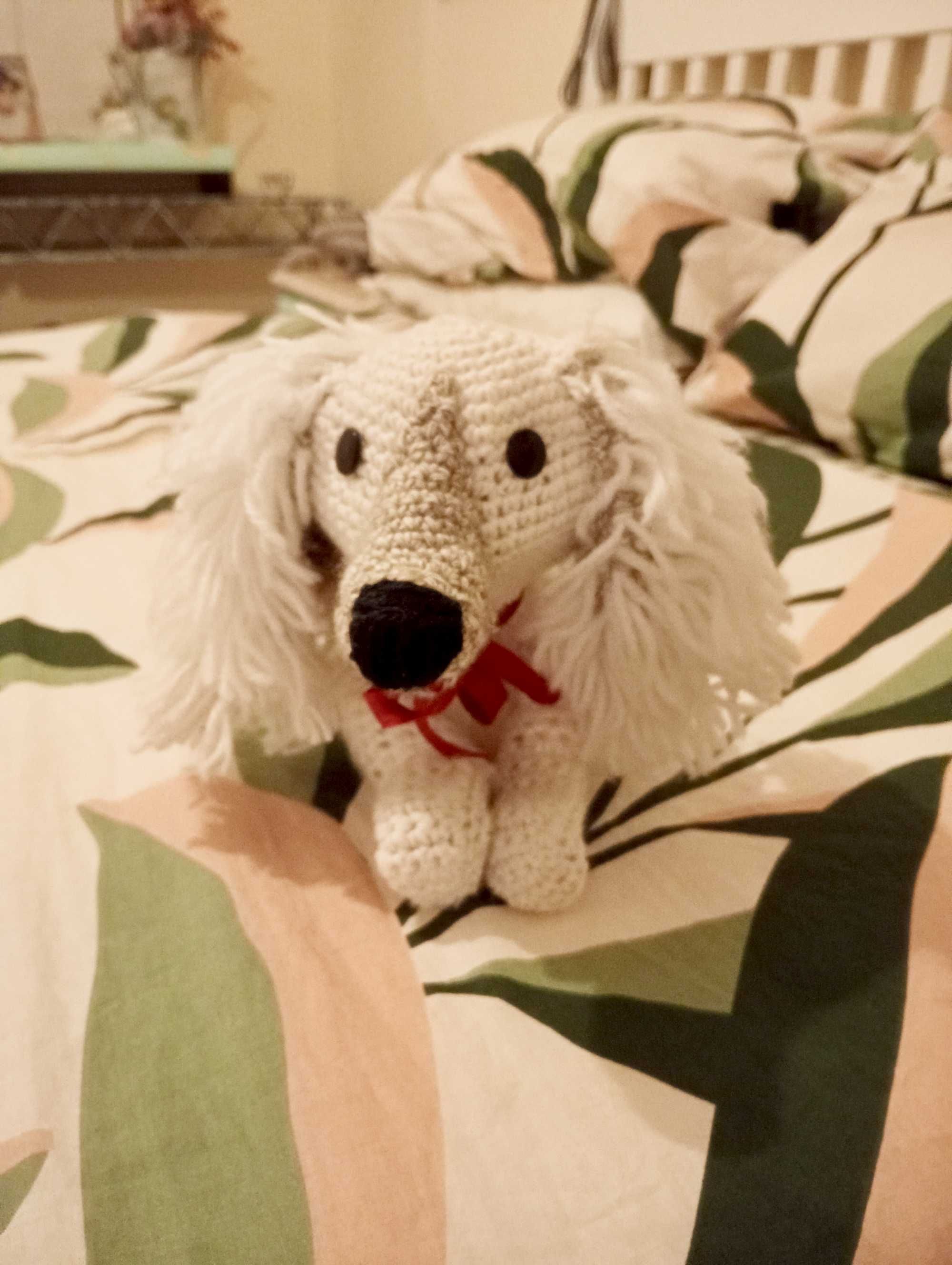 Cão Amigurumi  criança