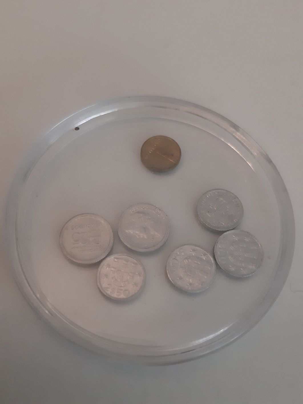 Miniatura de moedas da República Portuguesa