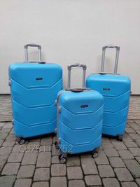 На подвійних колесах CARBON 0116Є Єгипет валізи чемоданы сумки на кол.