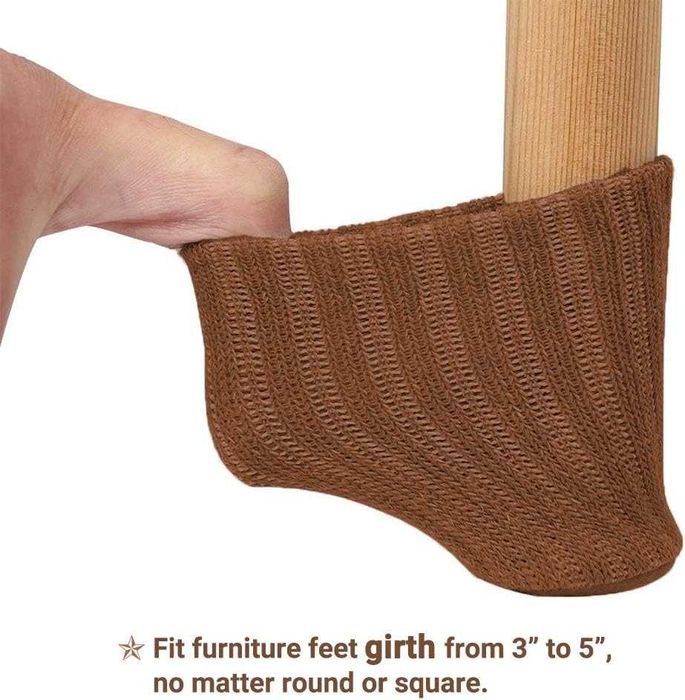 Nowe ochraniacze filcowe / podkładki / skarpety do mebli/ 24szt !2930!