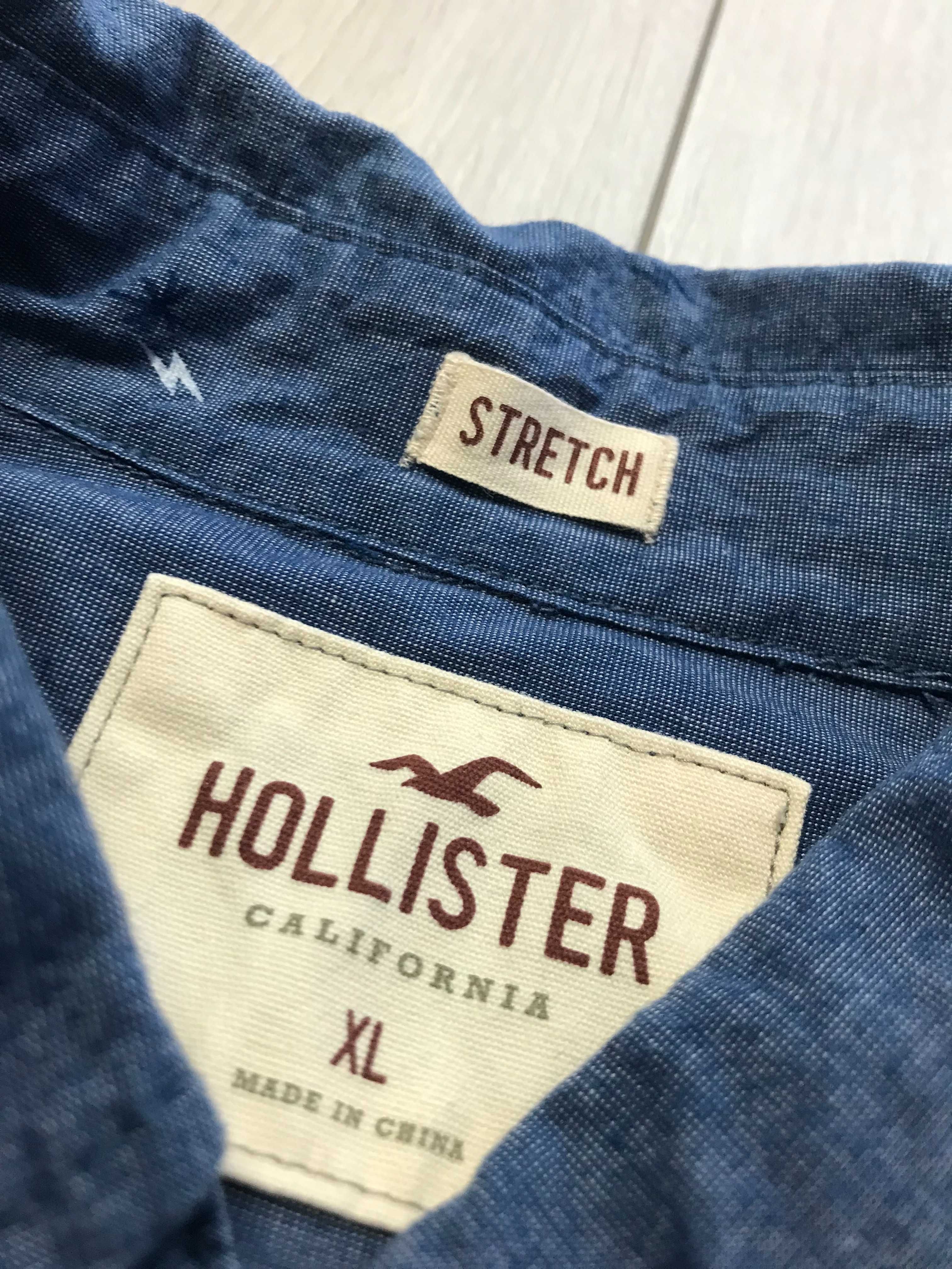 HOLLISTER r.XL oryginalna koszula męska stan BDB