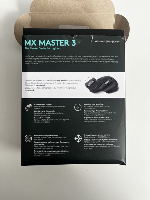 Logitech MX Master 3 - Cinza
