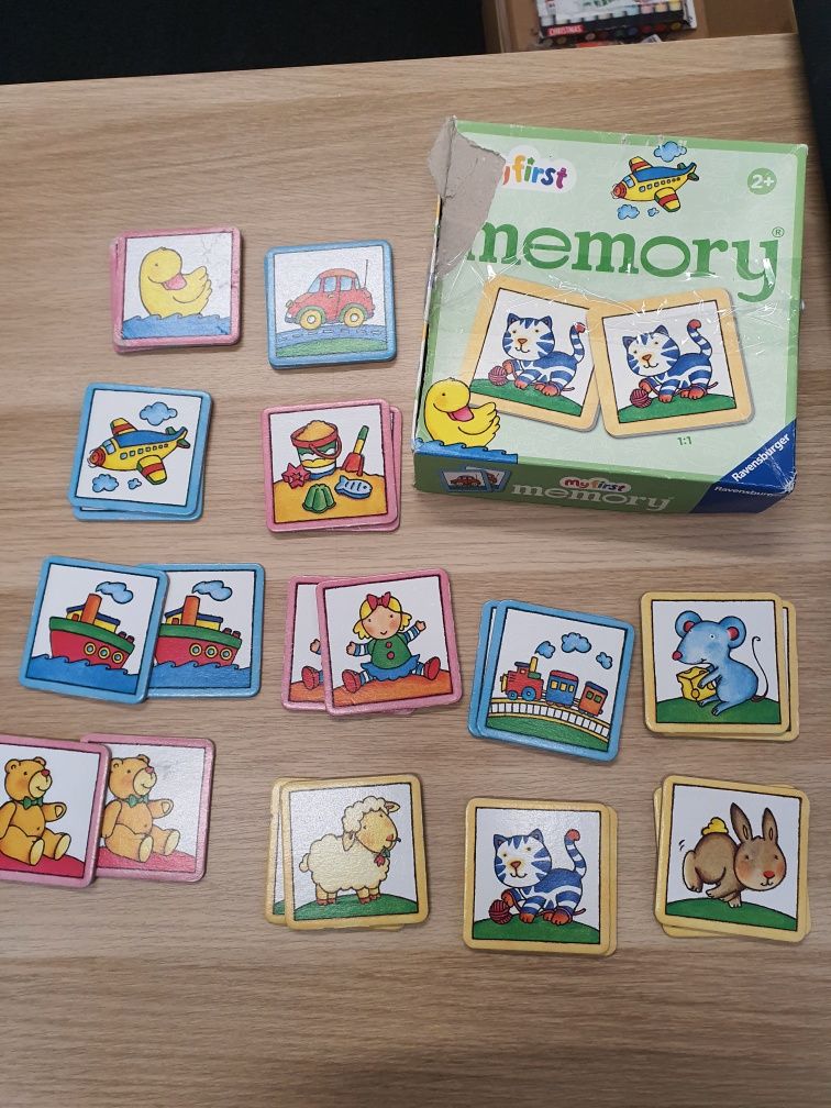 Gra pamięciowa dla dzieci memory od 2 lat