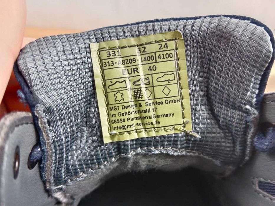 Bugatti, Półbuty, skóra naturalna, rozmiar 40