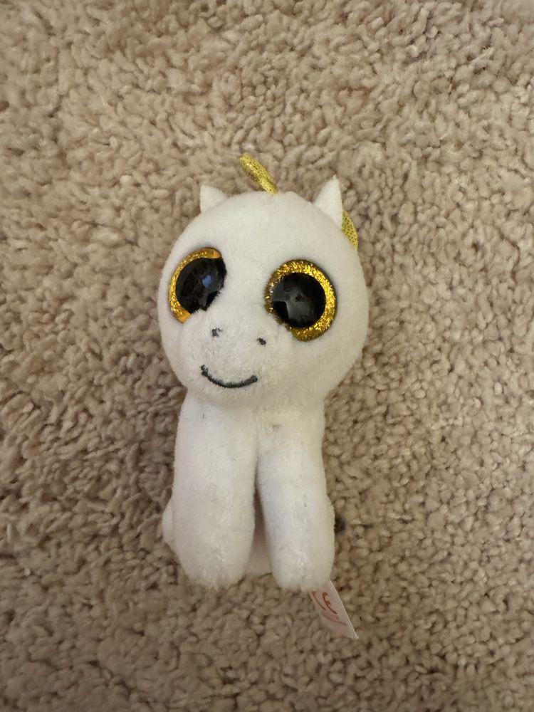 TY Pegasus jednorożec brelok maskotka wysokość 10cm.