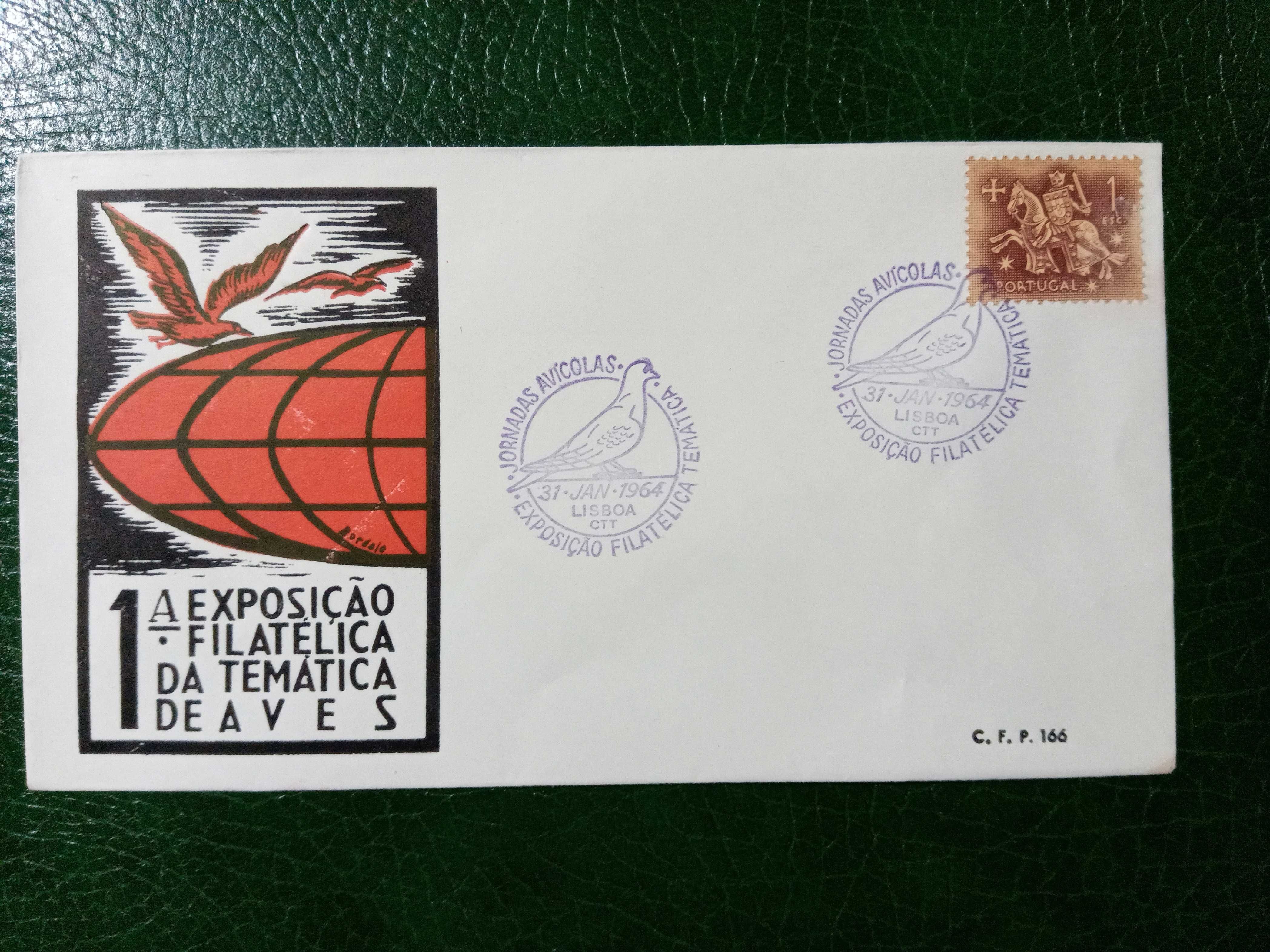 Envelopes comemorativos para colecionadores.