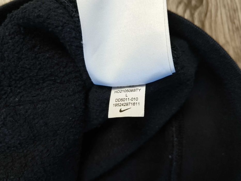 NIKE худі оригінальне чоловіче чорне бавовна Л