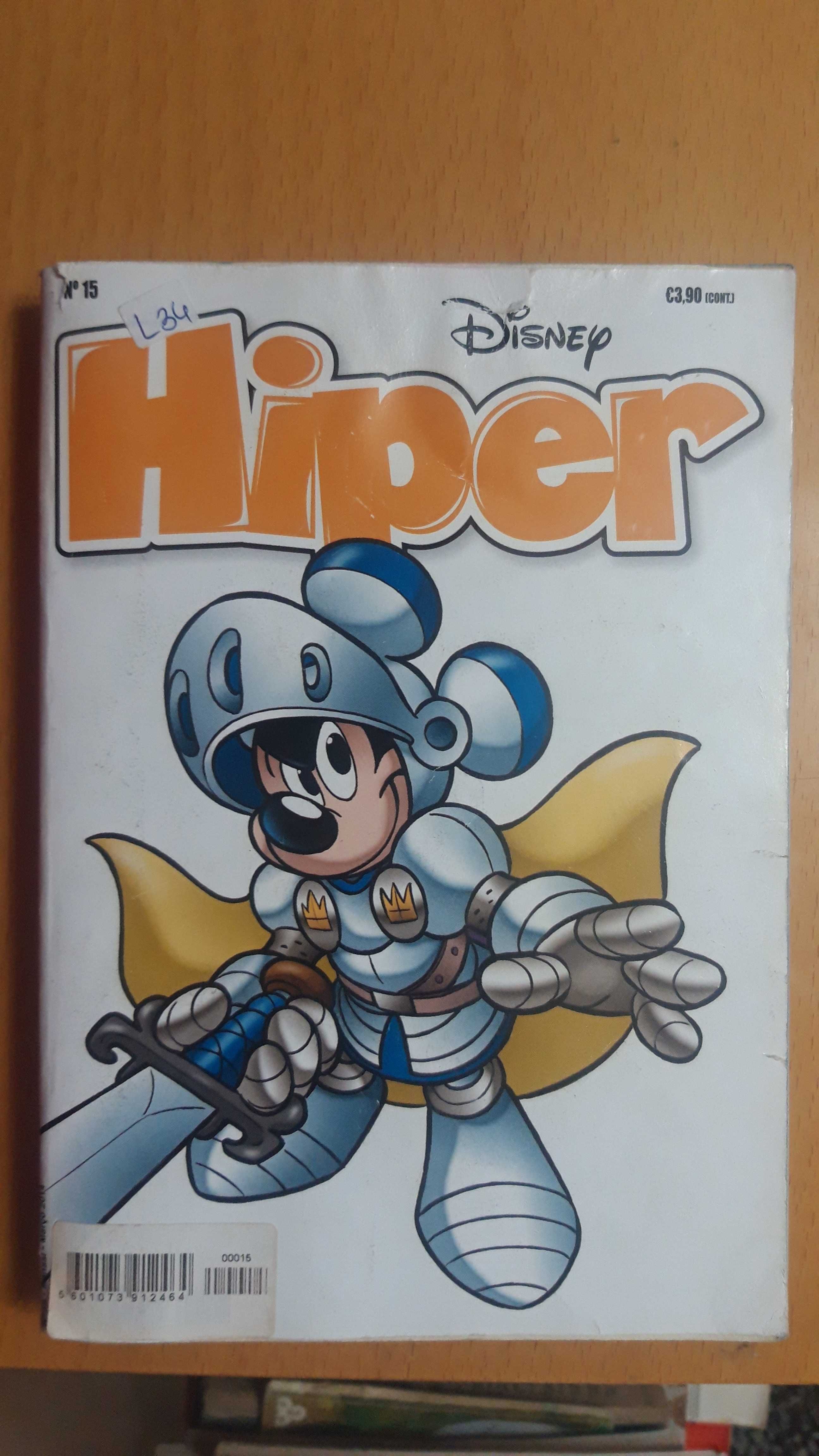 Livro BD Comix Hiper Disney 1€ cada