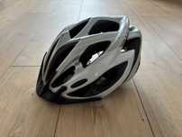 Kask rowerowy z daszkiem L/XL