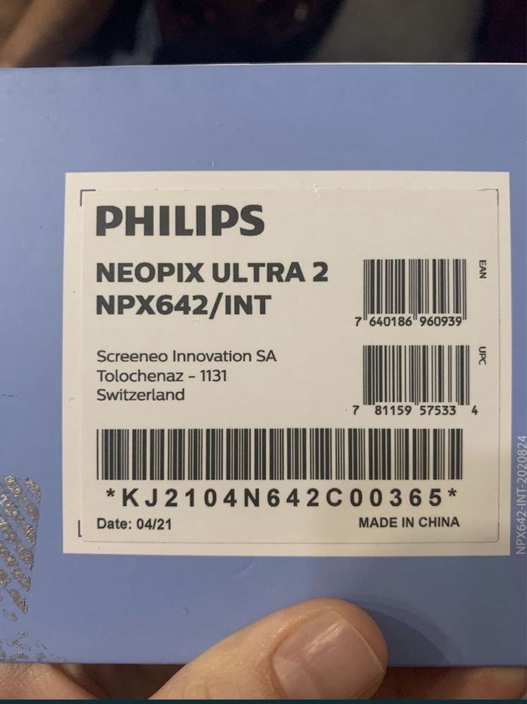 проектор Philips NeoPix Prime 2 NPX642 HD