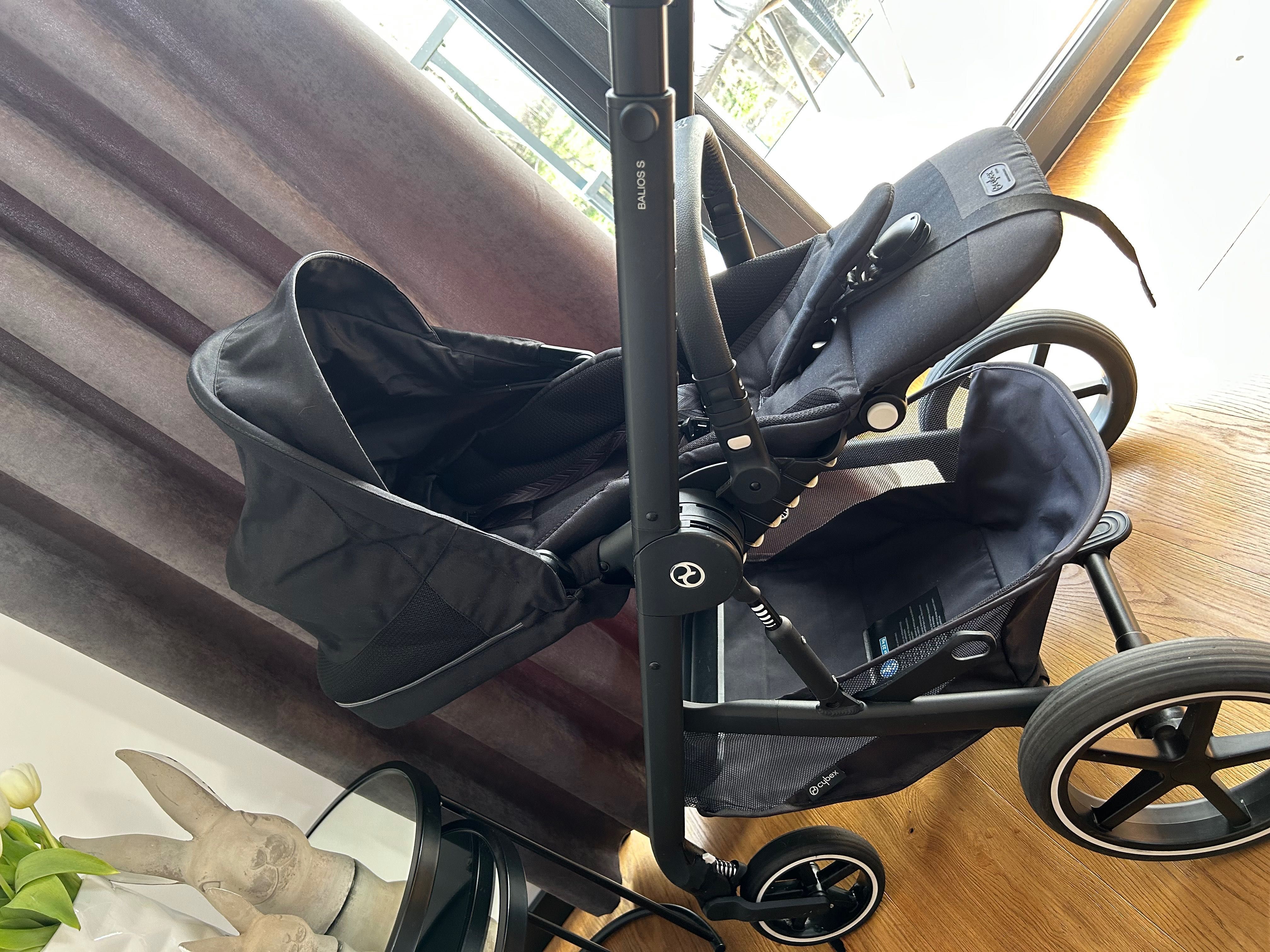Prawie nowy wózek CYBEX Balios S lux 2w1 PLUS ADAPTERY