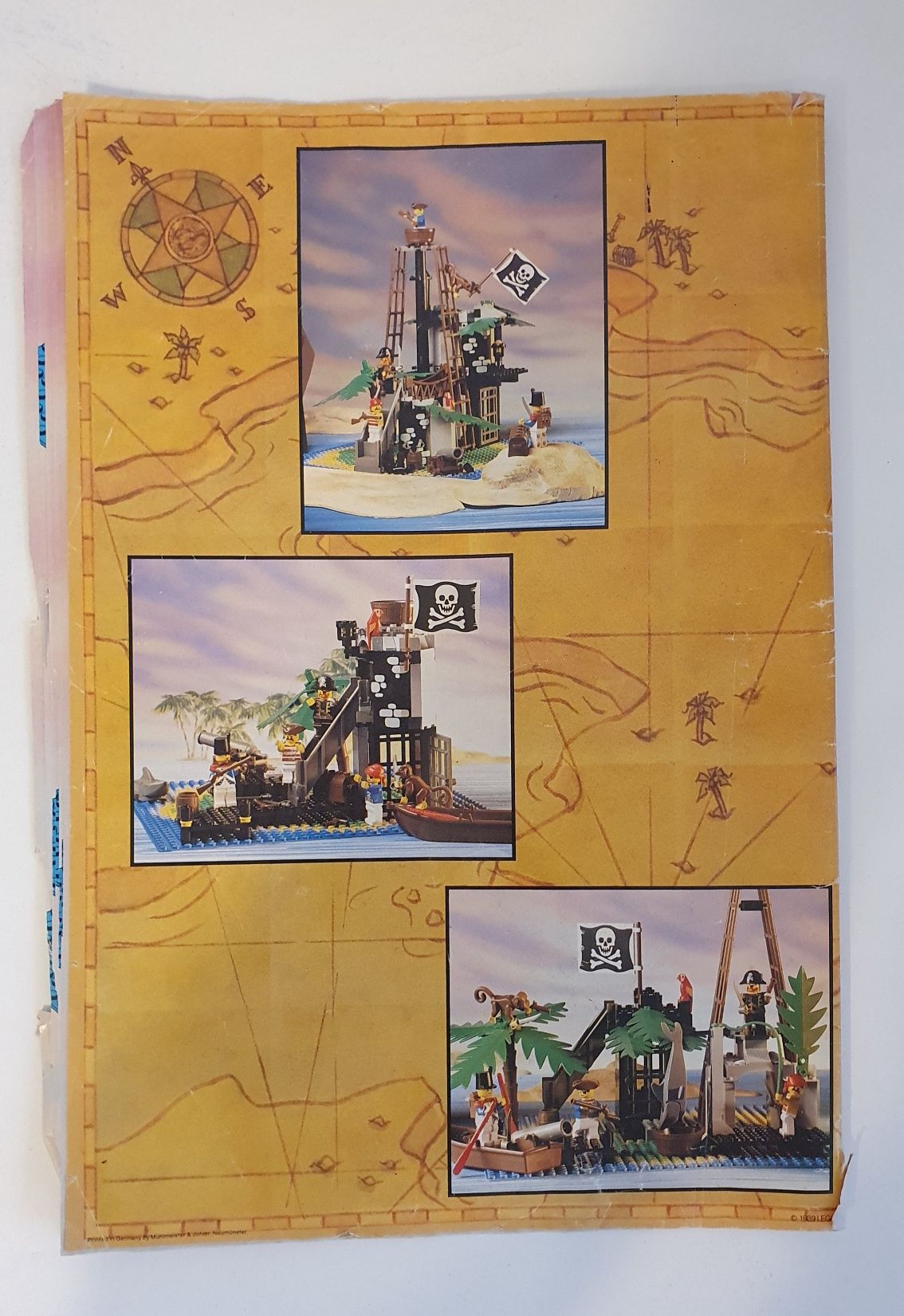 Lego mix, pirates, instrukcja 6270.