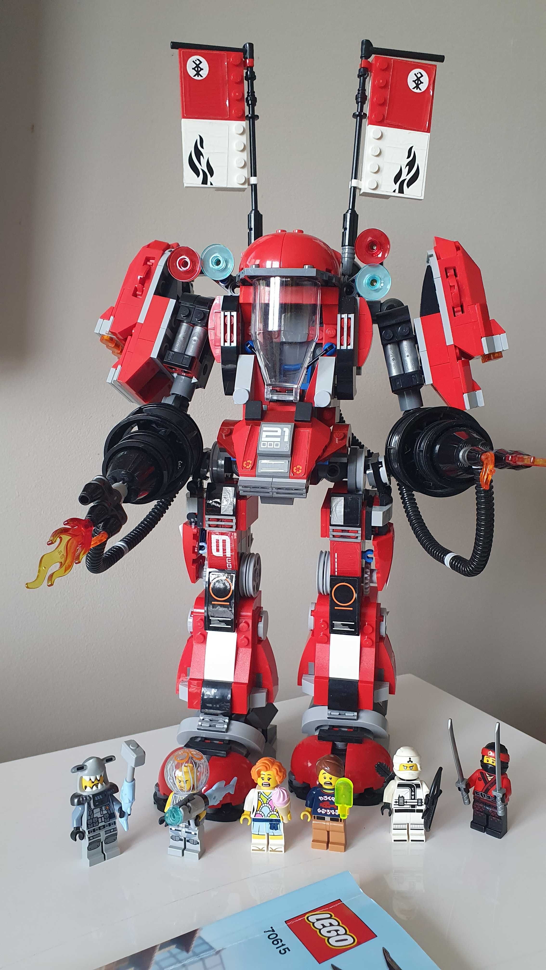 Klocki LEGO® 70615 Ognisty robot 6 FIGUREK