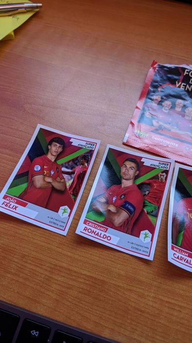 Cromos Fome de Vencer 2022 - 4 Cromos (Cristiano Ronaldo)