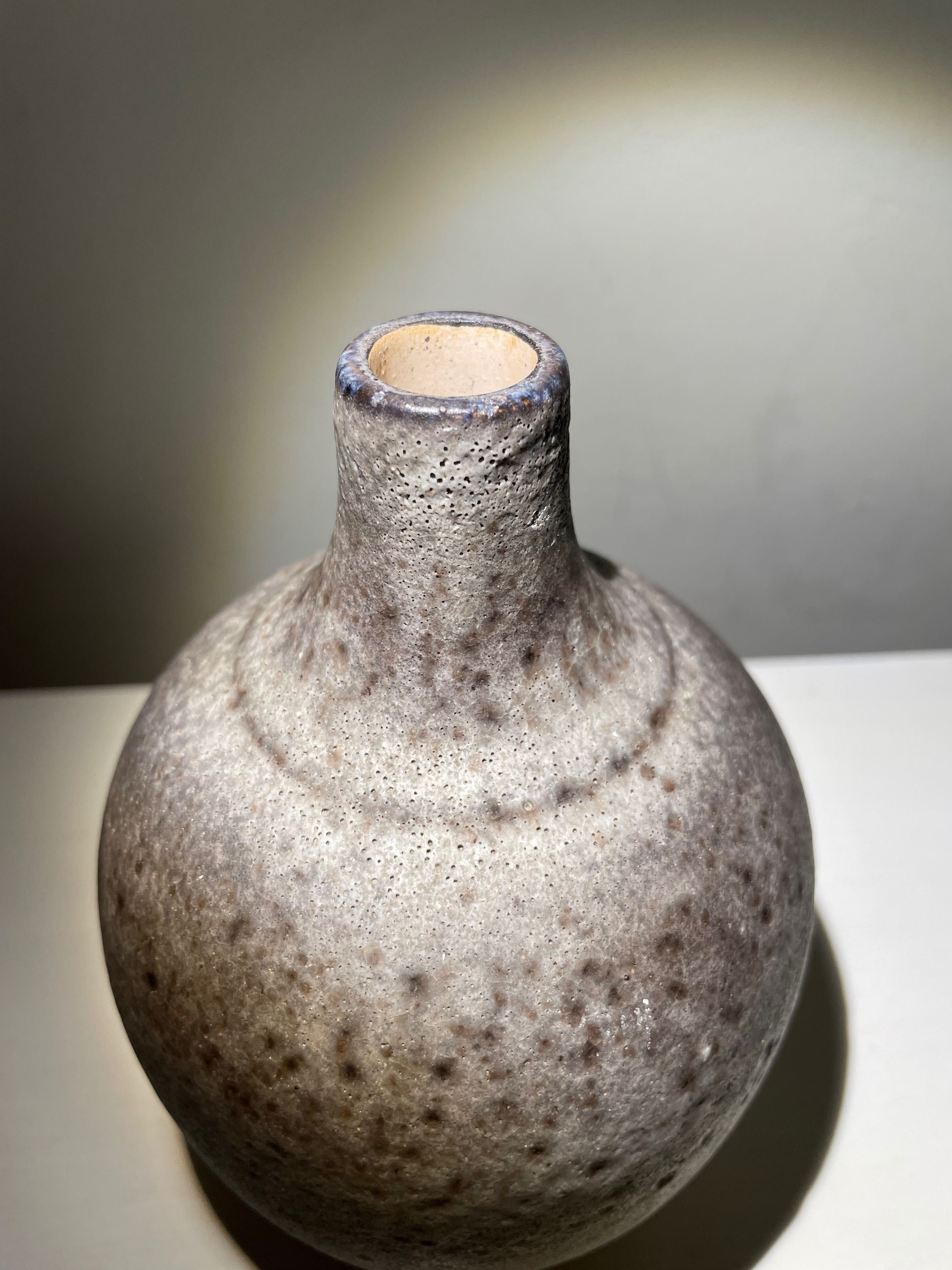 Ceramiczny wazon Ruscha Keramik Safari. Fat Lava