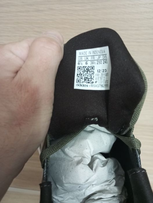 Sapatilhas adidas fortarun tam 39 1/3