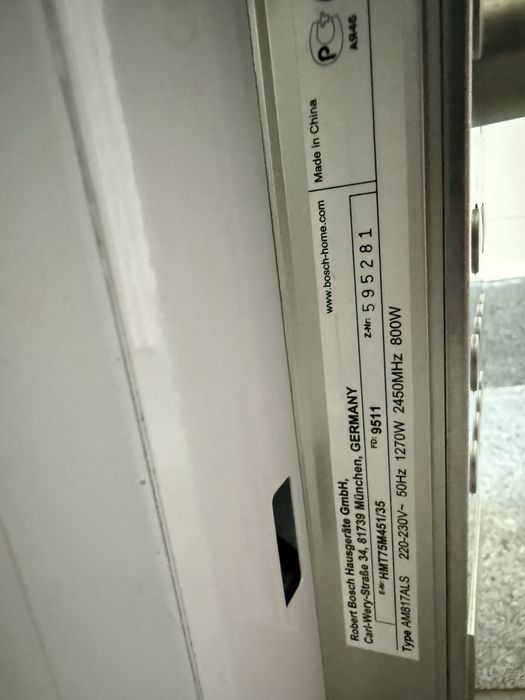 HMT75M451 Mikrofalówka Bosh