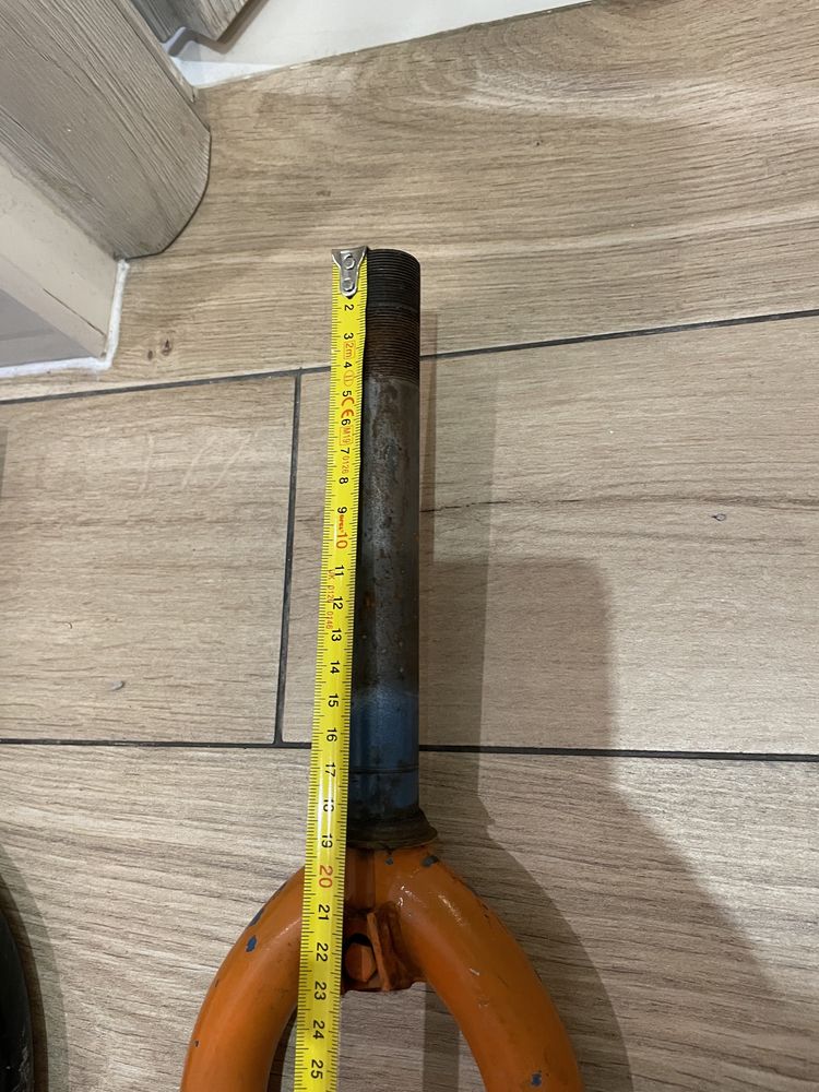 3 x widelec sztywne pod kola 26”
