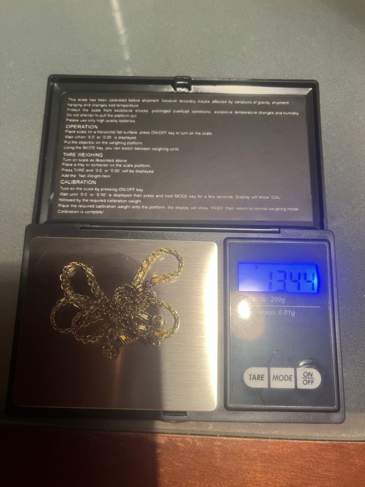 Złoty łancuch 14K