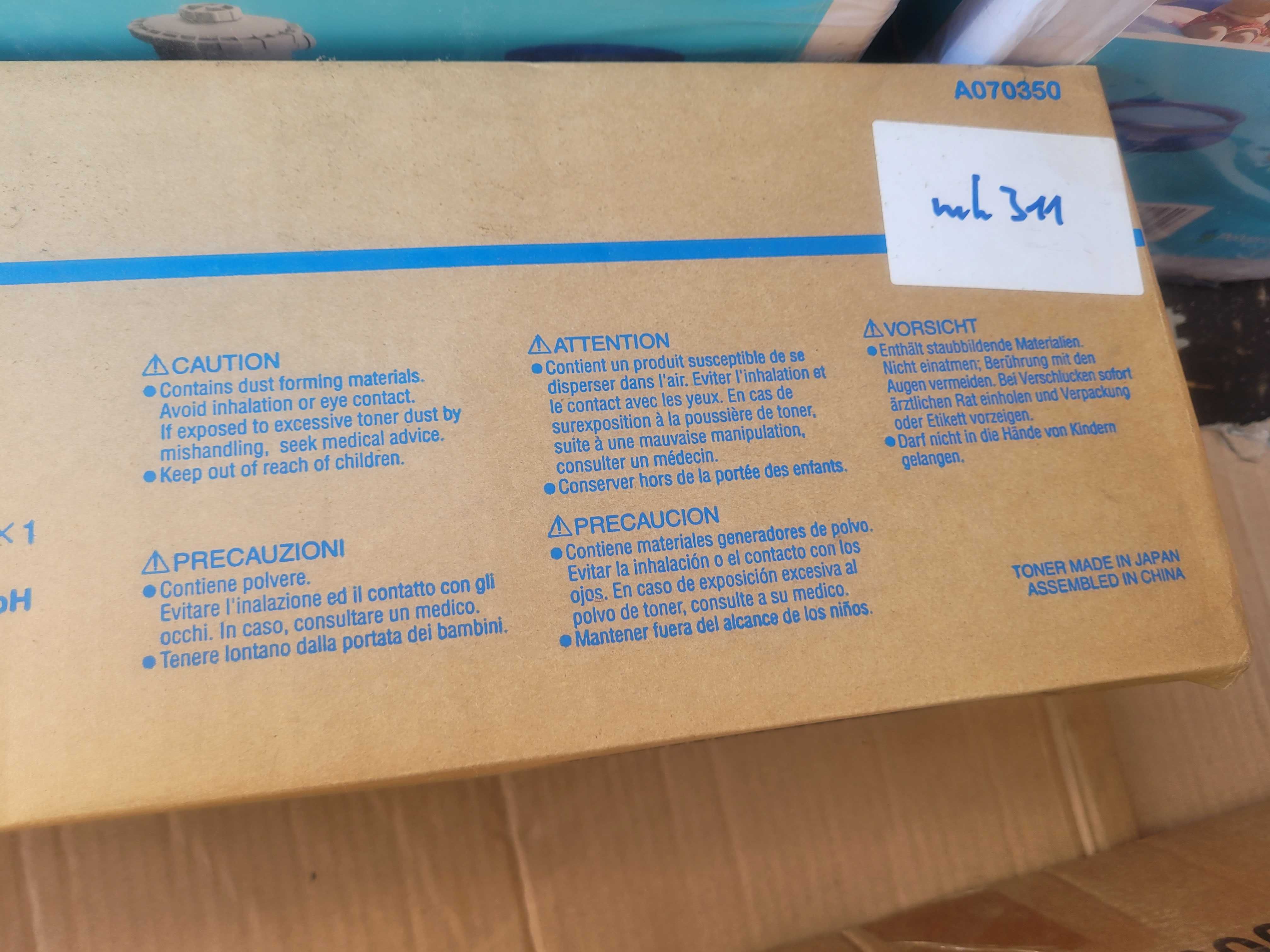 Konica Minolta TN611M toner czerwony, oryginalny