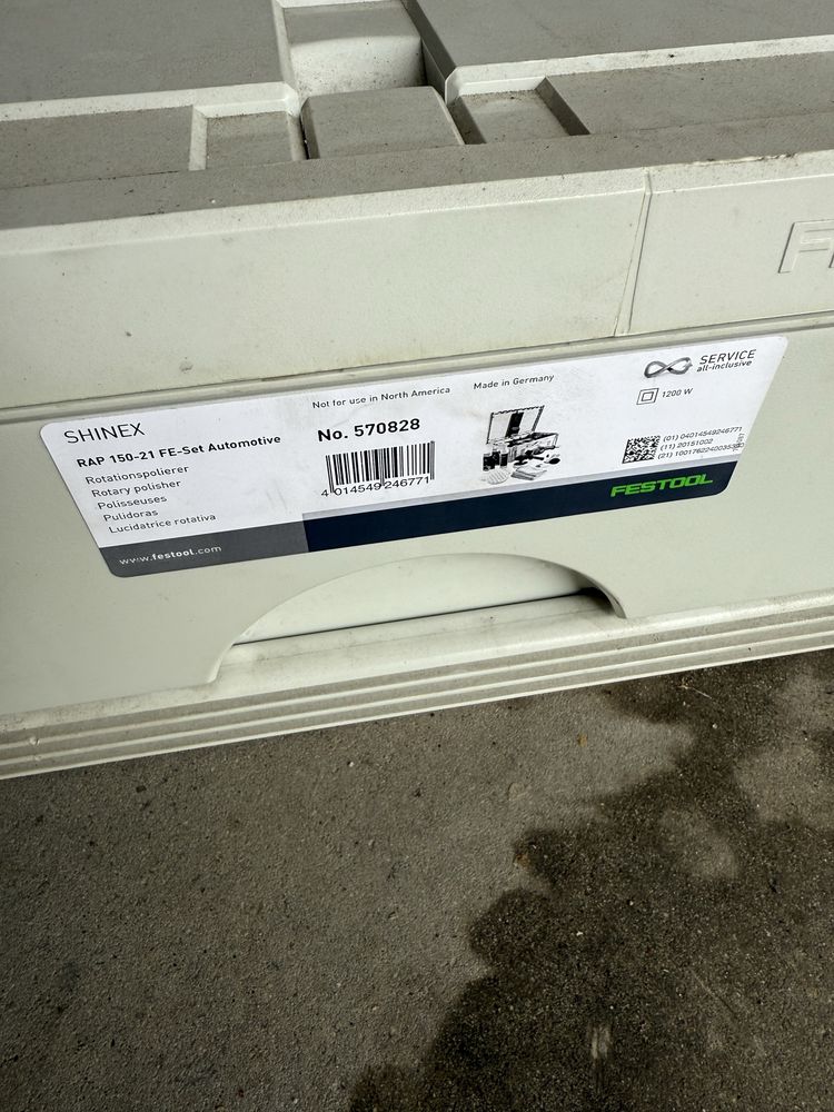 Polerka rotacyjna Festool Rap 150 - 21 FE