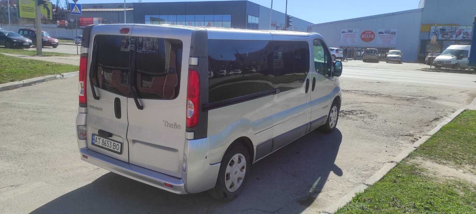 Renault Trafic, рено трафік, пасажир