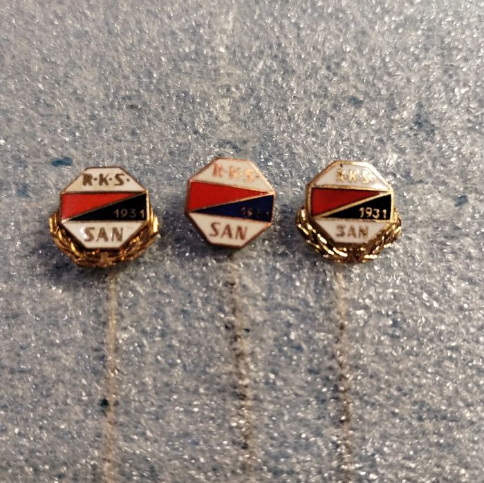 RKS SAN POZNAŃ - przypinki znaczki piny wpinki odznaki