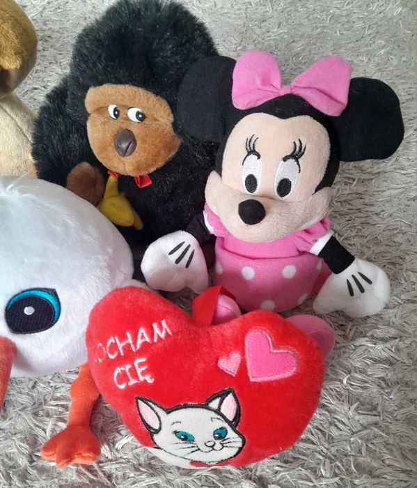 Pluszowe maskotki 10 szt.